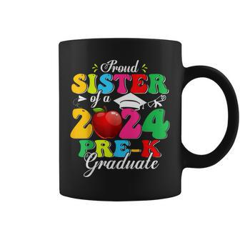 Proud Sister Of Preschool Graduate 2024 Pre-K Graduation Coffee Mug - Monsterry UK
