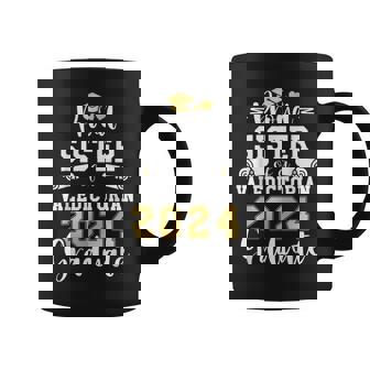 Proud Sister Of A Valedictorian Class 2024 Graduation Coffee Mug | Mazezy