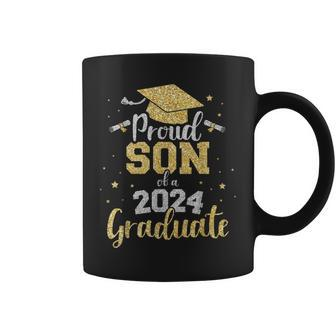 Proud Son Of A Class Of 2024 Graduate Senior Graduation Coffee Mug - Monsterry UK