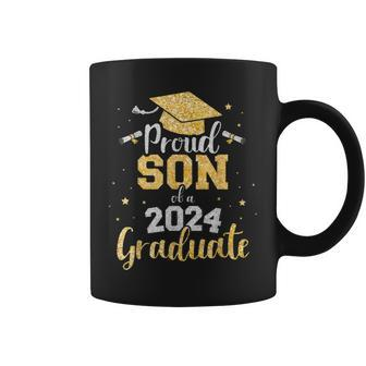 Proud Son Of A Class Of 2024 Graduate Senior Graduation Coffee Mug | Mazezy AU