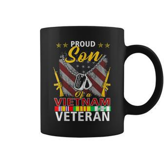 Proud Son Of A Vietnam Veteran Proud Vietnam Veteran's Coffee Mug - Monsterry UK