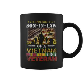 Proud Soninlaw Of A Vietnam Veteran Coffee Mug - Monsterry