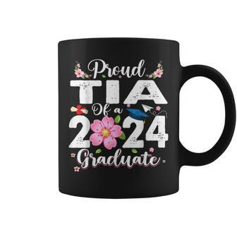 Proud Tia Of A Class Of 2024 Graduate 2024 Senior Mom 2024 Coffee Mug - Monsterry AU