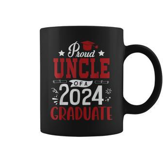 Proud Uncle Of A 2024 Graduate Nephew Graduation Coffee Mug | Mazezy CA