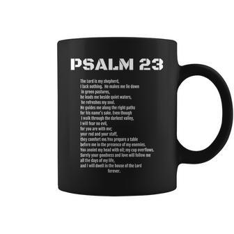 Psalm 23 Spiritual Coffee Mug - Monsterry