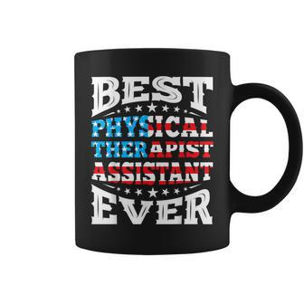 Pta Physical Therapist Assistant 4Th Fourth Of July Usa Flag Coffee Mug - Monsterry