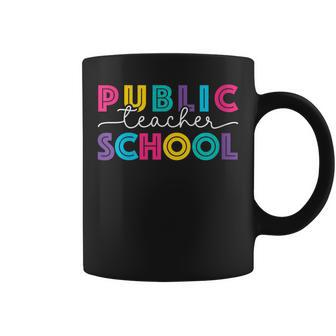 Public School Teacher Coffee Mug - Monsterry DE