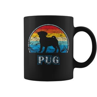 Pug Vintage Dog Coffee Mug | Mazezy