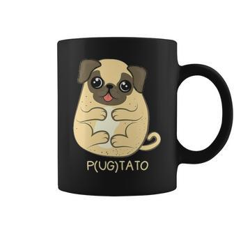 Pugtato Pug Potato Dog Lover Coffee Mug | Mazezy
