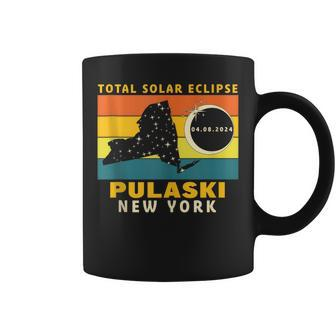 Pulaski New York Total Solar Eclipse 2024 Coffee Mug - Thegiftio UK