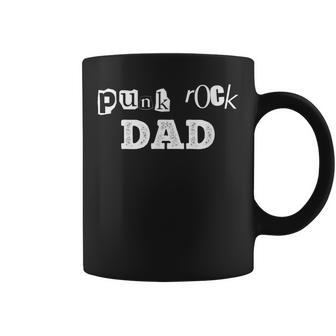 Punk Rock Dad Punks Not Dead Coffee Mug - Monsterry AU