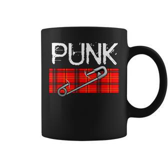 Punk Rock Music Novelty Easy Costume Party Idea Coffee Mug - Monsterry