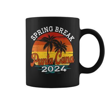 Punta Cana 2024 Spring Break Family Matching Vacation Retro Coffee Mug | Mazezy