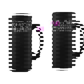 Puse La Diversión En Disfuncional Humor De Cita Divertida Diciendo Cuello Taza de café - Regaloses