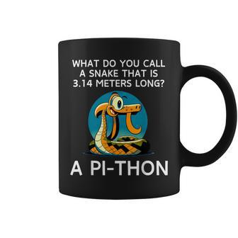 Python Pithon Pi Symbol Math Teacher Pi Day 2024 Coffee Mug - Thegiftio UK
