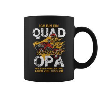 Quad Driving Grandpa Atv Opi Cool Grandad Quad Biker Tassen - Geschenkecke