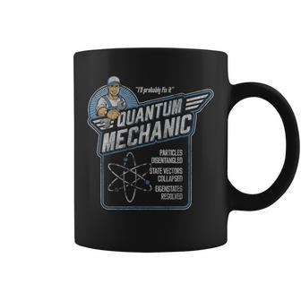 Quantum Mechanics Subatomic Physics Pun Science Coffee Mug - Monsterry DE