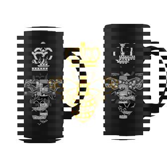 Queen Bee Crown Girls Honey Hive Beekeeping Bee Coffee Mug - Thegiftio