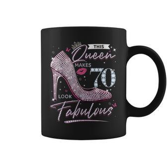 This Queen Makes 70 Looks Fabulous 70Th Birthday Women Coffee Mug - Thegiftio UK