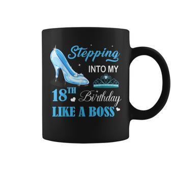 Queen Stepping Into My 18Th Birthday Like A Boss Coffee Mug | Crazezy UK