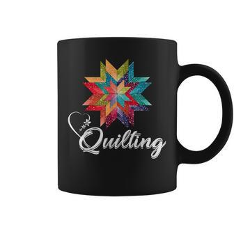 Quiltiing Sewing Love Quilting Quilter Sewer Sewing Coffee Mug - Monsterry UK