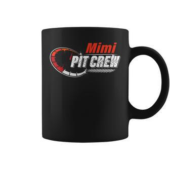 Race Car Birthday Party Racing Family Mimi Pit Crew Coffee Mug - Monsterry