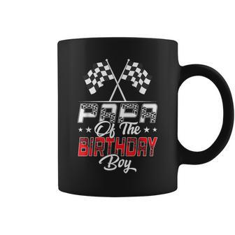 Race Car Papa Of The Birthday Boy Racing Family Pit Crew Coffee Mug - Monsterry