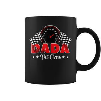 Race Car Racing Family Dada Pit Crew Birthday Party Coffee Mug - Monsterry AU