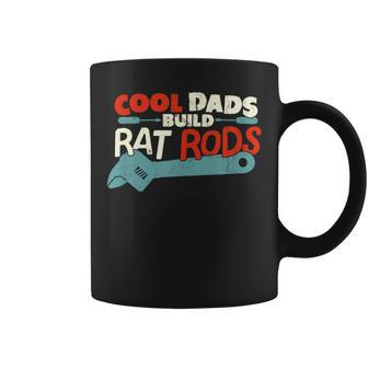 Race Car Technician Cool Dads Build Rat Rods Coffee Mug - Monsterry