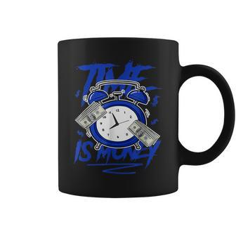 Racer Blue 5S To Match Time Is Money Shoes 5 Racer Blue Coffee Mug - Monsterry