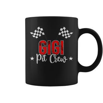 Racing Car Grandma Of The Birthday Boy Gigi Pit Crew Coffee Mug - Monsterry