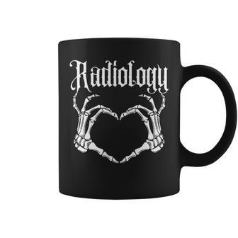 Rad Tech's Have Big Hearts Radiology X-Ray Tech Coffee Mug - Seseable