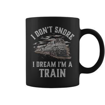 Railroad I'm A Train Locomotive Engineer Steam Train Model Coffee Mug - Monsterry CA