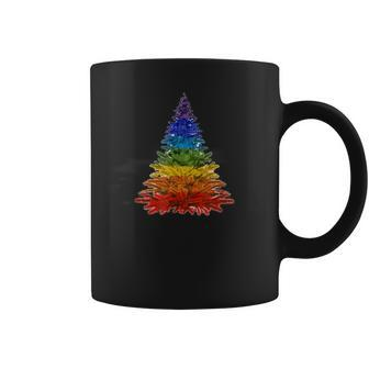 Rainbow Christmas Tree Coffee Mug - Monsterry