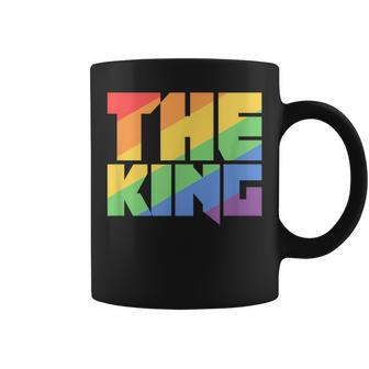 Rainbow Lgbtq Drag King Coffee Mug - Monsterry DE