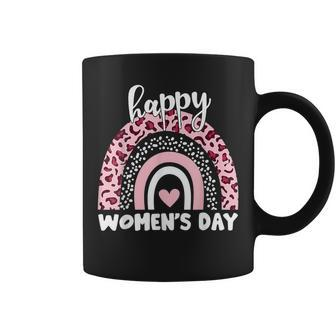Rainbow Leopard International Women's Day Womens Day Coffee Mug | Crazezy