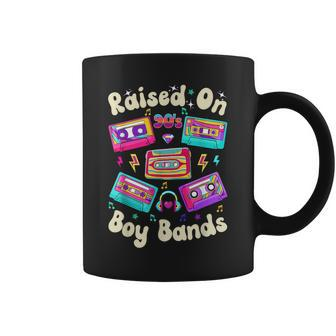 Raised On 90S Boy Bands Cassette Tape Retro Coffee Mug - Monsterry