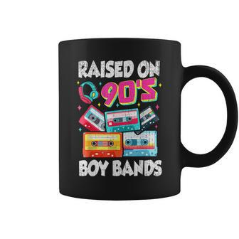 Raised On 90S Boy Bands Cassette Tape Retro Coffee Mug - Seseable