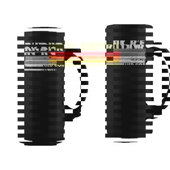 Rally Driver Divertido Trabajo Título Profesión Cumpleaños Trabajador Idea Taza de café - Regaloses