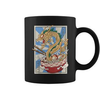 Ramen Dragon Japanese Noodles Soup Ramen Coffee Mug - Monsterry CA