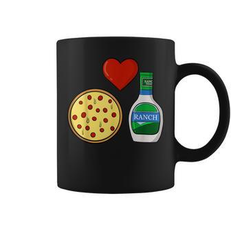 Ranch Dressing Pizza Lover Foodie Condiment Sauce Coffee Mug - Monsterry DE