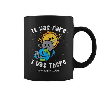 It Was Rare I Was There Totality Eclipse April 8 2024 Memory Coffee Mug - Seseable