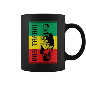 Ras Tafari Emperor Haile Selassie Ethiopia Reggae Rasta Coffee Mug - Thegiftio UK