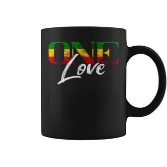 Rastafari One Love Reggae Roots Jamaica Rasta Reggae Coffee Mug - Thegiftio UK