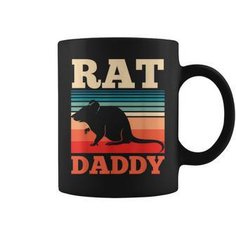 Rat Daddy Cute Animal Rats Lover Dad Father Papa Father's Coffee Mug - Monsterry