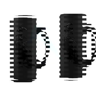Raven Goth Raven Novelty Raven Coffee Mug - Thegiftio
