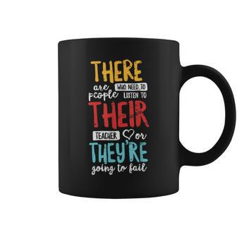 There Their They're English Grammar Teacher Coffee Mug - Monsterry UK
