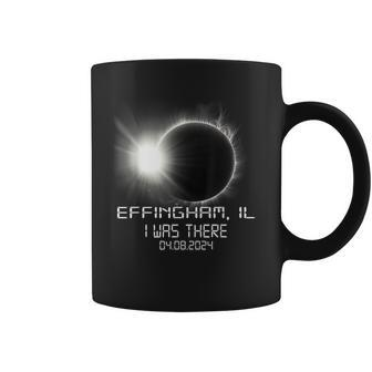 I Was There Total Solar Eclipse Effingham Illinois Il Coffee Mug - Monsterry UK