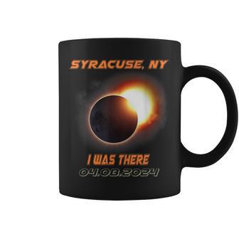 I Was There Total Solar Eclipse Syracuse New York Ny Coffee Mug - Monsterry AU