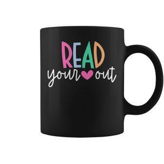 Read Your Heart Read Reading Librarian Book Across America Coffee Mug - Monsterry UK